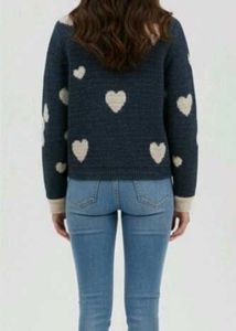 Cute Teddy Bear Knit Jacket