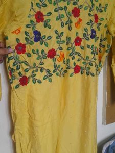 Yellow Salwar Suit
