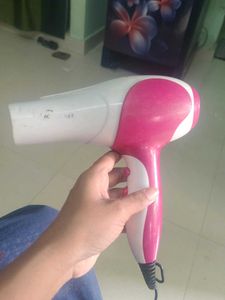 Pink Hair Dryer