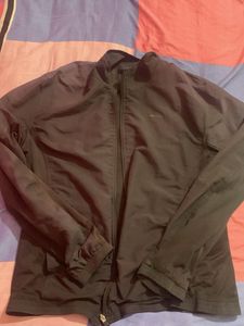 Brown Windbreaker Jacket