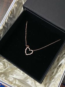 Rose Gold Heart Necklace 🩷