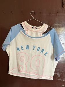 Cute Cropped Graphic Tee