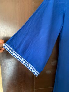 Colour Me By Melange Indigo Kurta (xs)