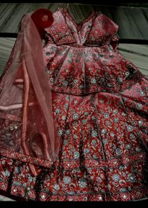 Lehnga Choli With Duptta New Condition