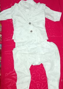 Baby Boy 3 Pc Kurta Pajama Set