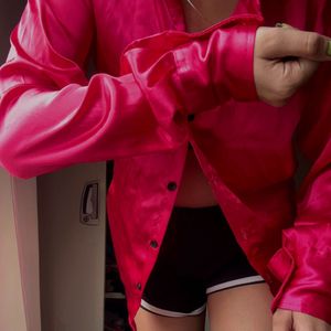 Combo Of Two Satin Shirt