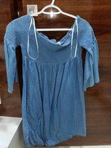 ONLY Mini Denim Dress Women