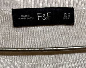 F&amp;F Clothing 100% Cashmere ⛄️Sweater.