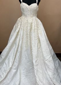 White Heavy Ball Gown