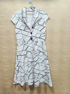 Geometric Print Dress
