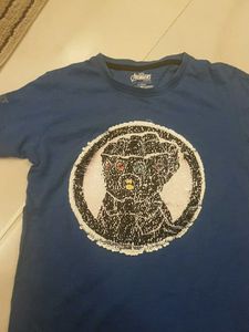 Avengers Iron Man Reversible Sequins Tee