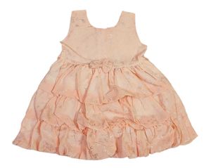 Cute Pink Ruffled Dress