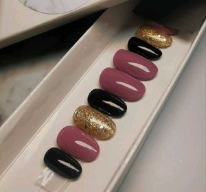 Pink &amp; Leopard Nail Polish