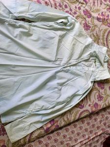 Stylish Blue Long Sleeve Shirt