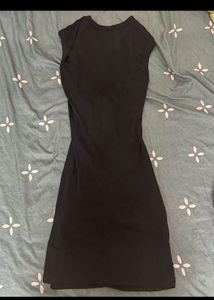 Black Cutout Mini Dress