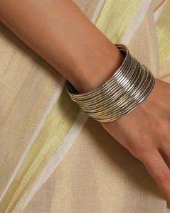 Ethnic Traditional Silver Plated Classic Bangles
