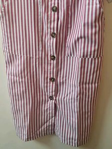 Shirt Dress With Pockets and Beauty Buttons