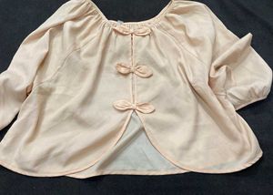 Kawaii Cute Bow Korean Trendy Top