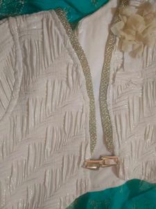 Embroidered Kurta Set For 5 Years Girls