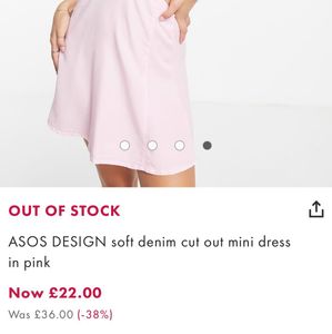 Asos Brand Pink Dress