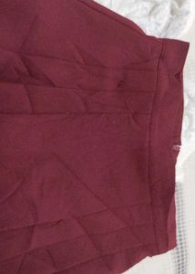 Midi Style Pleated Skirt