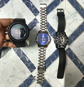 Stylish Watch For Men Combo Of 3