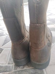 Wolverine Brown Leather Boots- US Imported