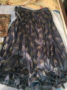 Elegant Black lahenga