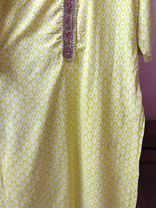 Yellow Kurta Set