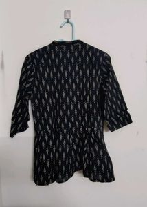 Zola Black Tunic