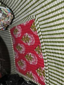 Floral Print Tote Bag