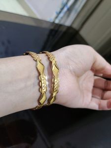 Gold Plated Bangles