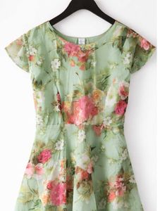 Floral Print Midi Dress