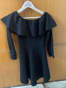 Black Off Shoulder Dress