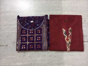 Sale Of 2 Unused Cotton Kurtis For You