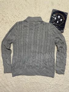 Ralph Lauren Grey Knit Sweater