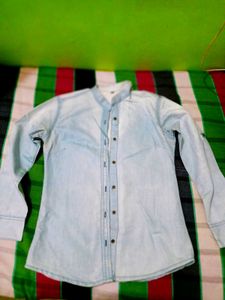Light Blue Denim Shirt