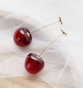 cherry earrings
