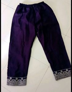 New Kurta Set Purple Colour XL Size