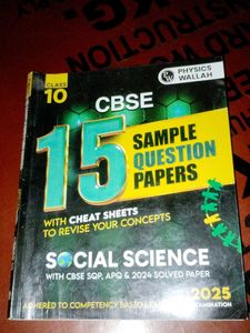 Sst Sample Paper Class 10 2025