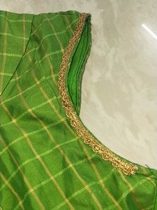 Green Colour Blouse