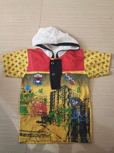Boys' Graphic Hoodie T-Shirt