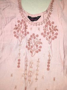 Elegant Embroidered Kurta