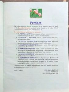 ISC XI BIOLOGY TEXTBOOK (SRIJAN)