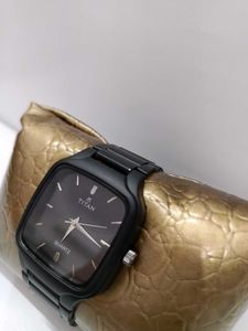 Titan Watch ⌚ Black Matte