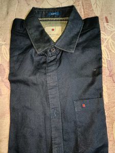 Blue Slim Fit Shirt