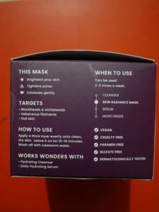 Foxtale Skin Radiance Mask