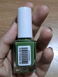 Zudio Olive Green Colour Nail Paint