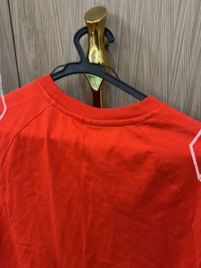 Adidas Red Graphic Tee