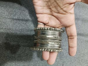 Silver Bangles